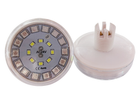 Ampoule LED Pixel RGB+W Automatique 60MM pour Manèges, Éclairage LED Étanche pour Carrousel et Attractions