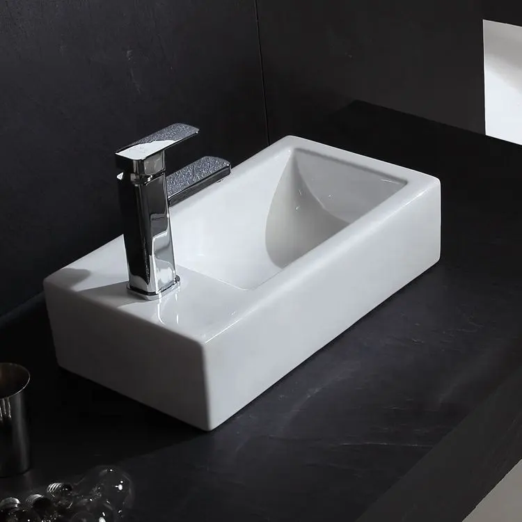 HY3043R bathroom sinks ceramic toilet wall-hung basin small wash basin