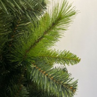 Sapin de Noël artificiel en pin durable de qualité commerciale avec base métallique stable pour décoration intérieure