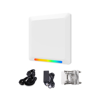 Lecteur de contrôle d'accès RFID UHF longue portée CHAFON CF6D1R15m, matériau ABS, affichage LED coloré, gestion intelligente du stationnement, lecteur UHF