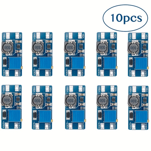 FUSUPI  MT3608 Boost Converter 2A 2V 24V to 28V Step Up Voltage Regulator Module