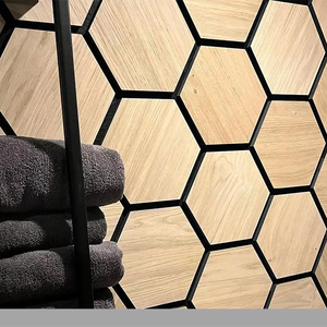 Cách âm tốt nhất người bán thiết kế hiện đại Gỗ veneer gỗ acustic tường Bảng điều khiển âm thanh cho hấp thụ nhà máy - Product Image 1