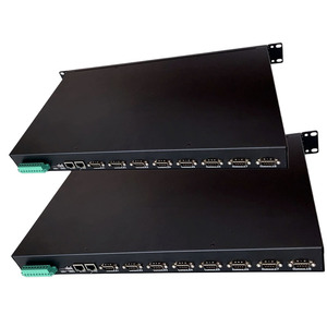 Convertisseur <span class=keywords><strong>Série</strong></span> USB Industriel vers 8 Ports RS485 <span class=keywords><strong>RS232</strong></span> RS422 et Hub Ethernet 2 Ports pour PLC, Capteur, Réseau Caméra - Product Image 2
