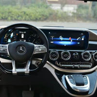 Écran LCD numérique ABS pour tableau de bord intérieur de voiture, compatible Mercedes Vito 2016-2023 W447 V-Class, mise à niveau de l'éclairage d'ambiance facile à installer