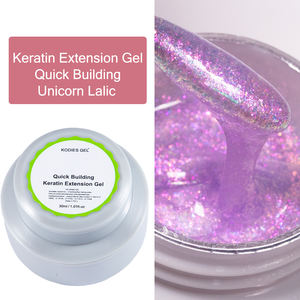 Gel para extensiones de uñas <span class=keywords><strong>con</strong></span> fórmula de queratina <span class=keywords><strong>con</strong></span> logotipo personalizado/etiqueta privada, sin quemaduras, sin TPO, sin - Product Image 6