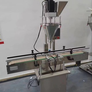 200ml/500ml automatico di proteine del siero di latte in polvere coclea di riempimento macchina di produzione linea di plastica/vetro imballaggio ingranaggio/PLC - Product Image 1