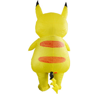 <span class=keywords><strong>Disfraz</strong></span> Inflable de <span class=keywords><strong>Pikachu</strong></span> para Adultos, Apto para Alturas de 1.5-2m, Ideal para Navidad, Cosplay, Fiestas, Espectáculos y Bailes de Máscaras - Product Image 5
