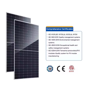 Módulo Solar Bifacial de Doble Vidrio Tipo N <span class=keywords><strong>Jasolar</strong></span> JAM66D46 LB de 700w 705w 710w 715w Panel Solar JA - Product Image 2