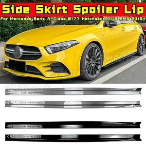 Pour Mercedes Benz Classe A W177 Hatchback C118 AMG 2018+ Kit carrosserie, Spoiler de bas de caisse, Diffuseur de bas de caisse, Accessoires automobiles - Product Image 1