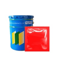 Adhésif polyuréthane bi-composant à base de solvant Megabond à faible coût, haute résistance à la liaison, pour conduits d'air et emballages alimentaires