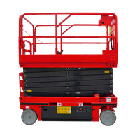 Plateforme de travail en hauteur automotrice de haute qualité conforme à la norme CE, 12 m, 300 kg, pour la construction