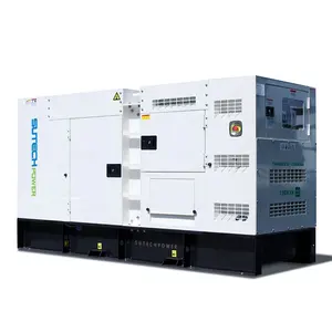 electric power plant 110 kw silent diesel generator set price with Cummins engine