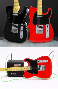 <span class=keywords><strong>Chitarra</strong></span> Elettrica Geake TL Advanced Fixed Bridge per Bambini e Adulti, <span class=keywords><strong>Chitarra</strong></span> <span class=keywords><strong>Digitale</strong></span> per Principianti Rock - Product Image 5