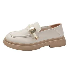 <span class=keywords><strong>Mocassini</strong></span> da balletto autunno primavera estate traspiranti da <span class=keywords><strong>donna</strong></span> con tacco basso con fodera in <span class=keywords><strong>pelle</strong></span> morbida scarpe basse da <span class=keywords><strong>donna</strong></span> nere chiare - Product Image 2