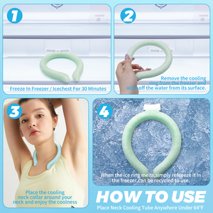 Tốt nhất bán TPU PCM necklet cổ áo làm mát Vòng cổ Hot & lạnh gói kết thúc tốt đẹp cho cổ làm mát thoải mái làm mát icetube. - Product Image 6