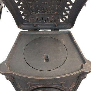 <span class=keywords><strong>Poêle</strong></span> à <span class=keywords><strong>bois</strong></span> traditionnel occidental en fonte pour la cuisson <span class=keywords><strong>et</strong></span> le chauffage du salon - Product Image 3