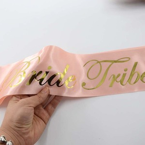 Cô Dâu Tắm Hen Đảng Wedding Bachelorette Sash Cô Dâu Bộ Lạc Sash Cô Dâu Để Được Sash - Product Image 5