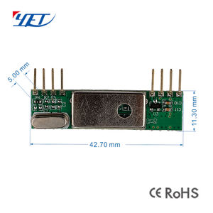 YET210 sistem <span class=keywords><strong>Alarm</strong></span> modul penerima pemancar nirkabel RF 433mhz sensitivitas tinggi - Product Image 6