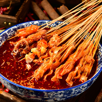 Base de fondue chinoise à l'huile végétale Weixiaoer, huile claire, assaisonnement pour fondue, 500g, assaisonnement pour fondue, huile rouge épicée, assaisonnement pour poulet à la fondue
