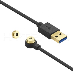 سبائك النحاس جولة 2 دبوس المغناطيسي بوجو دبوس تيار مستمر محطة طرفية - Product Image 2