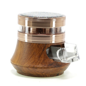 <span class=keywords><strong>Triturador</strong></span> de Cigarrillos Metálico de Lujo Ligero, Diseño de Cinco Capas de 63MM, con Cubierta de Lentejuelas y Cajón en Forma de Jarrón, Modelo 7948 - Product Image 5