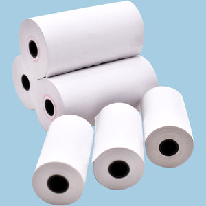 Rollo de papel térmico directo de fábrica de China papel de caja registradora 57*40mm 70gsm para POS ATM Banco rollos de papel térmico - Product Image 6