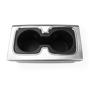 Portavasos para Consola Central de GMC Sierra, ABS Pulido, Bandeja Doble para Interior de Camioneta - Product Image 2