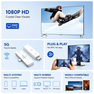 2025 Newest Portable Mini 5G <b>Type</b>-<b>C</b> for Wireless Transmitter Receiver Dongle Durable Plastic Adaptor Audio Video - Product Image 5