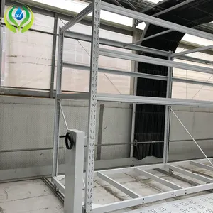 Bandeja de cultivo de plantas MYXL sistema hidropônico sistema de fluxo agrícola vertical rack de cultivo móvel