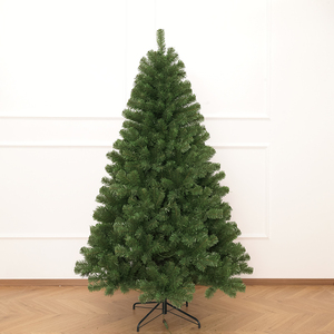 <b>Lighted</b> Dense PVC Christmas <b>Tree</b>, Full Sizes Available, Floor-Standing Automatic <b>Tree</b> for Living Room, Hotel & Mall Decoration - Product Image 2