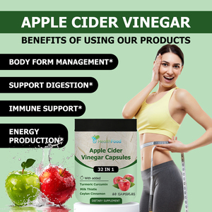 OEM ODM Wholesale Custom Apple Cider Vinegar Capsules Turmeric Curcumin Milk Thistle Ceylon Cinnamon Manage Body Form Digestion - Product Image 5