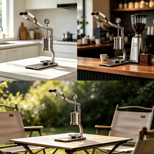 Machine à expresso manuelle à levier, pression variable 1-16 bars, porte-filtre commercial 58 mm, PID, presse à café manuelle pour café et maison - Product Image 4