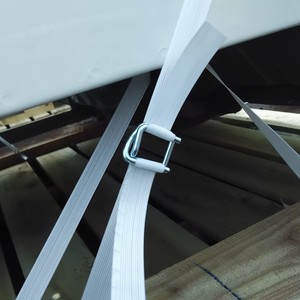 Correas de Embalaje Flexibles de Fibra de Poliéster con Hebillas, Material de Papel, Correas de Embalaje Flexibles - Product Image 1