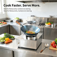 HN QDMECH Robot de Cocina Inteligente Comercial de Alta Eficiencia para Saltear y Mezclar