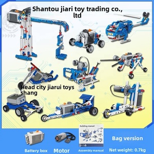 Nuevo juguete de juego para niños de 6-8 años 9686 <span class=keywords><strong>Kit</strong></span> de tecnología de ensamblaje de bloques de construcción juguete educativo - Product Image 6