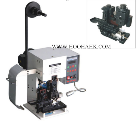 CNC High-speed Silent Stripping and Ending Machine with high-precision control template and transmission structure