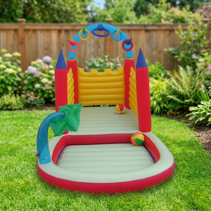 Piscine à balles gonflable en PVC personnalisée avec design de dessin animé, solution sur mesure, rouleau à balles gonflable en PVC pour enfants, divertissement en plein air - Product Image 3
