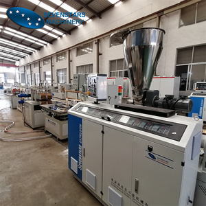 Пластик ПВХ конического двухшнекового экструдера машина штранг-прессования для ПВХ трубы листа борту гранулы машина линия - Product Image 4