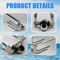 Matériel d'usine accessoire bateau support en aluminium Wakeboard tour conseil support de support marin