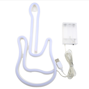 Lampu gantung Usb Led, lampu malam Neon Led seni musik untuk dinding kamar anak-anak pesta klub dekorasi Bar - Product Image 4