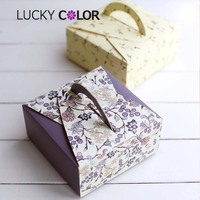 Emballage de fête personnalisé de luxe, boîtes cadeaux avec ruban, boîte à gâteaux bonbons au chocolat