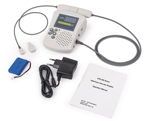 Doppler vaskuler dokter hewan murah, pengukur aliran darah 8mhz portabel untuk anjing kucing kelinci - Product Image 5