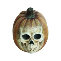 Décorations d'Halloween personnalisées L'usine produit des lumières de citrouille LED terrifiantes ornementation de maison artisanat en résine nain de jardin