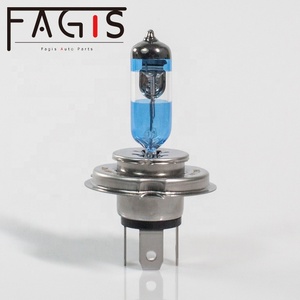 Juego de Faros Delanteros Halógenos Fagis Auto H4 12V 60/55W Blanco Cálido, Base de Acero Inoxidable, Caja de Vidrio de Cuarzo P43T - Product Image 2