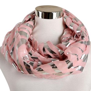 Chal tradicional largo de verano con estampado de poliéster y rayas clásicas para mujer, bufanda elegante de verano - Product Image 2