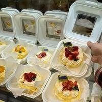 Boîte à gâteau en plastique transparent de haute qualité avec couvercle, boîte d'emballage pour pâtisserie, boîte à tiramisu, boîte à gâteau soufflé pour dessert, collation
