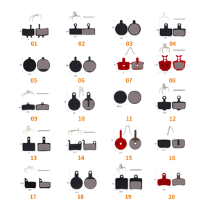 Nouvelles plaquettes de frein semi-métalliques pour VTT, vélos de route et vélos électriques – Accessoires et pièces pour VTT - Product Image 3