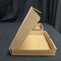 Boîtes à pizza écologiques SP3638 marron, petites et moyennes, en carton recyclé, qualité alimentaire, plusieurs tailles, vente en gros pour pizzeria