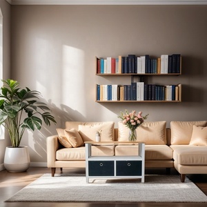 Table à café et à thé moderne à 2 tiroirs Offre Spéciale armoire latérale du salon - Product Image 5