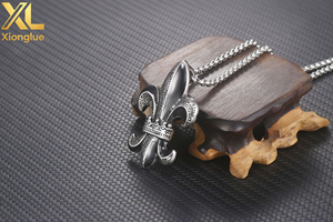 Fleur De Lis <b>Urn</b> <b>Necklaces</b> <b>for</b> <b>Ashes</b> Memorial Cremation Keepsakes - Product Image 6